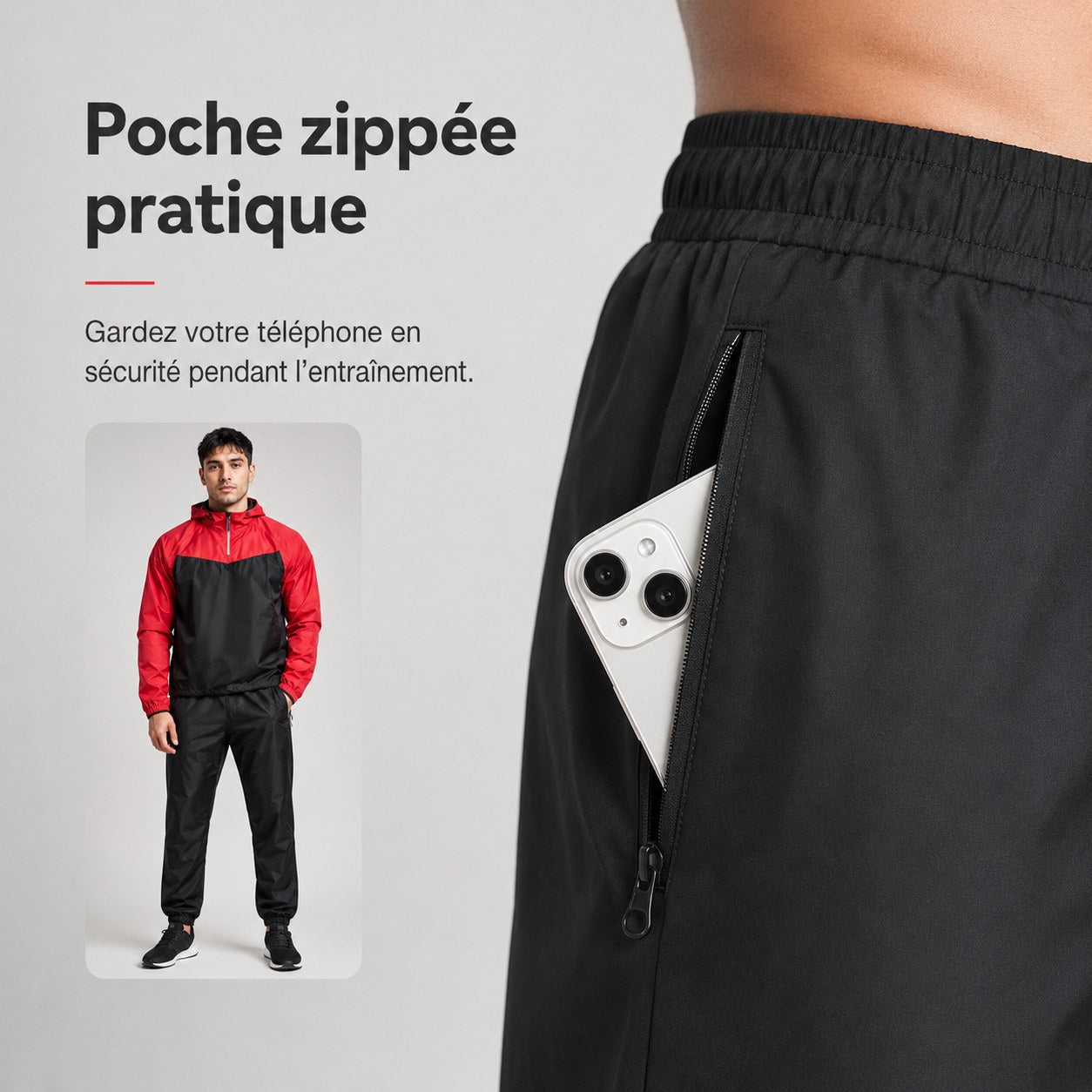 Airzio ThermoRun — Combinaison sauna unisexe — vue 5