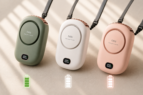 Ventilateur de Cou Sans Pales Airzio – Mains Libres & Rechargeable USB