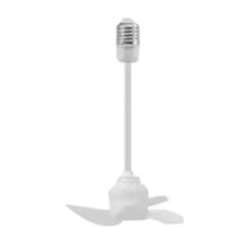Ventilateur de plafond E27 compact – Fraîcheur instantanée et installation en quelques secondes
