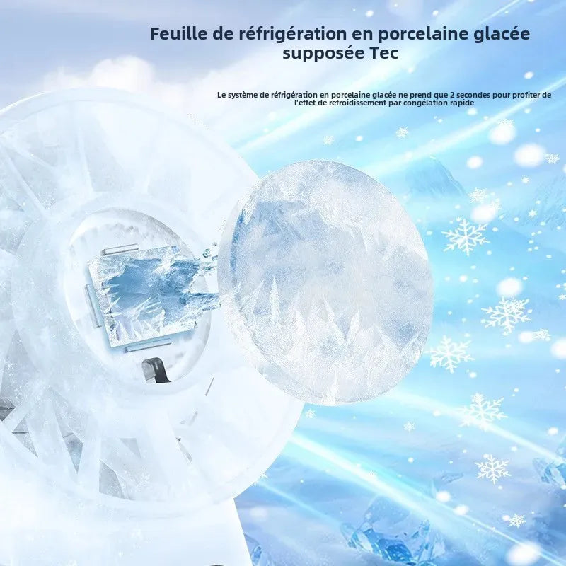 Ventilateur Turbo Portable Airzio – Refroidissement Rapide & Pliable