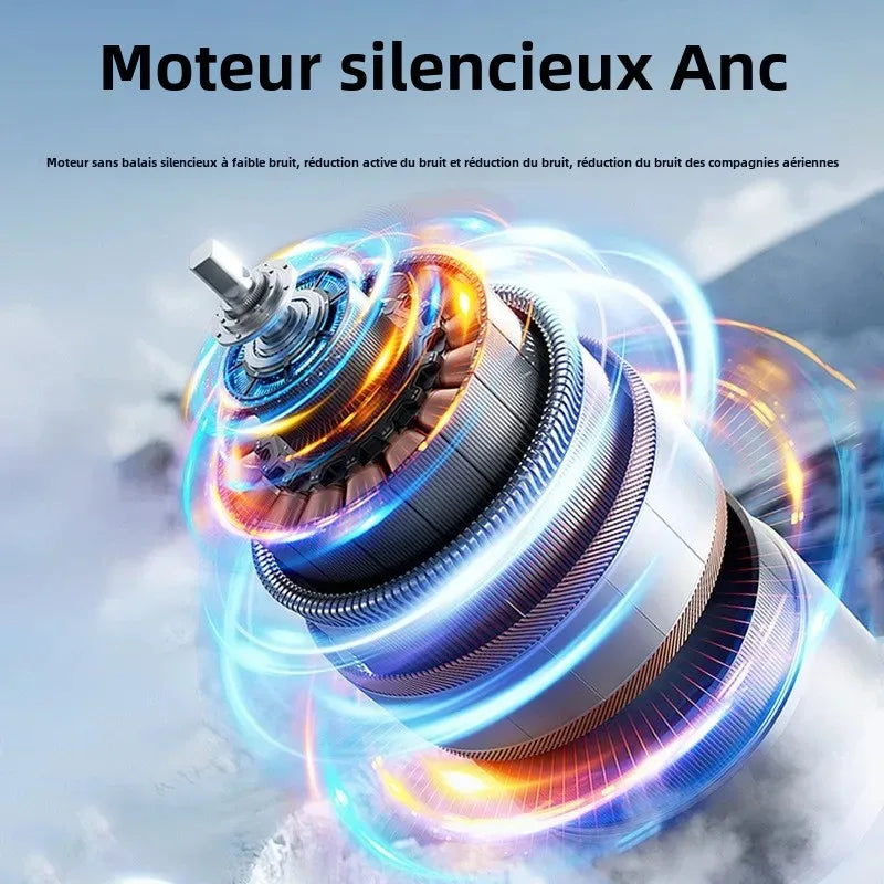 Ventilateur Turbo Portable Airzio – Refroidissement Rapide & Pliable