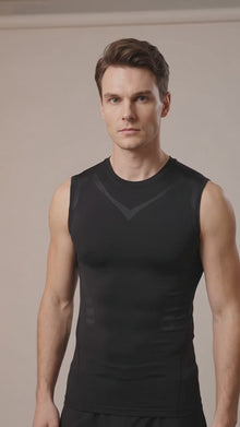 Airzio Sculpt-Tank — Débardeur de compression homme