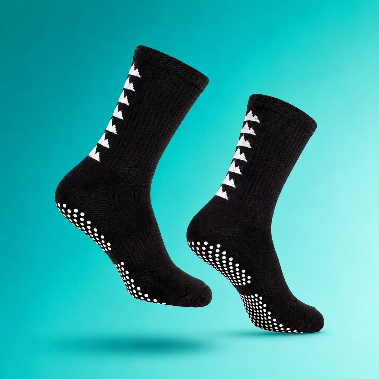 Airzio S-Grip Noir | Chaussettes antidérapantes