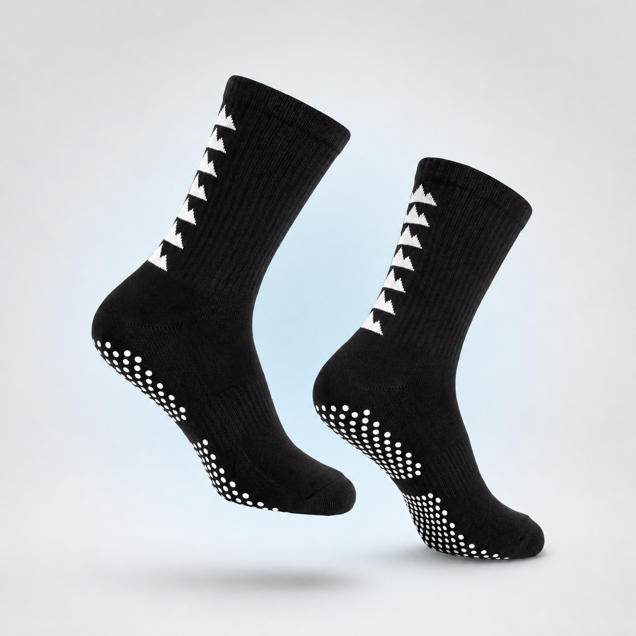 Airzio S-Grip Noir — Chaussettes antidérapantes